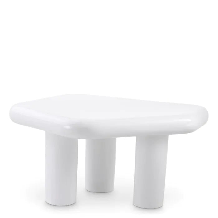 Side Table Matiz white high gloss finish-Eichholtz-EICHHOLTZ-117100-Side Tables-3-France and Son