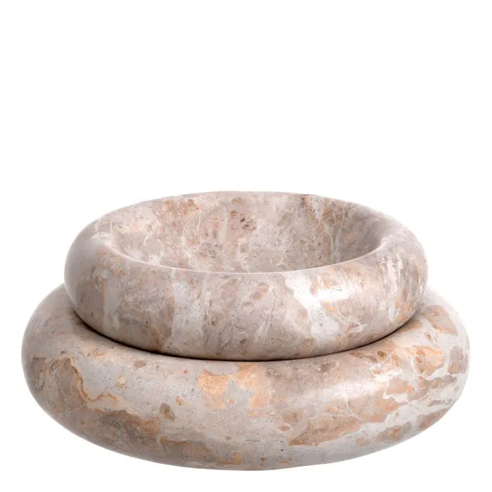 Bowl Lizz-Eichholtz-EICHHOLTZ-117226-BowlsWhite Marble-6-France and Son