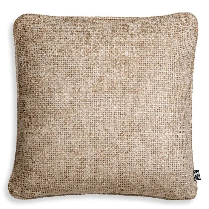 Cushion Lyssa Square-Eichholtz-EICHHOLTZ-117282-PillowsLyssa Sand-2-France and Son