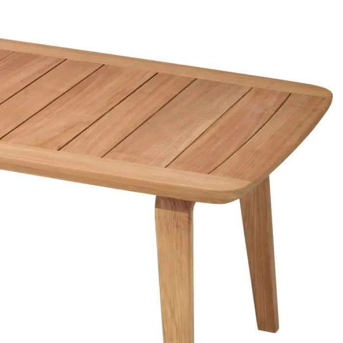 Outdoor Dining Table Glover natural teak-Eichholtz-EICHHOLTZ-117379-Dining Tables-2-France and Son