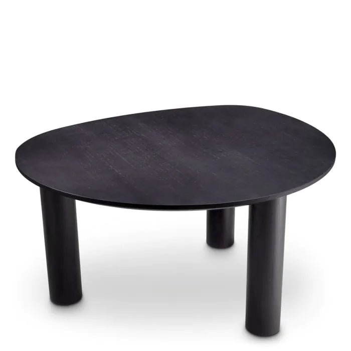 Dining Table Lombardo-Eichholtz-EICHHOLTZ-117461-Dining TablesBlack Veneer-5-France and Son