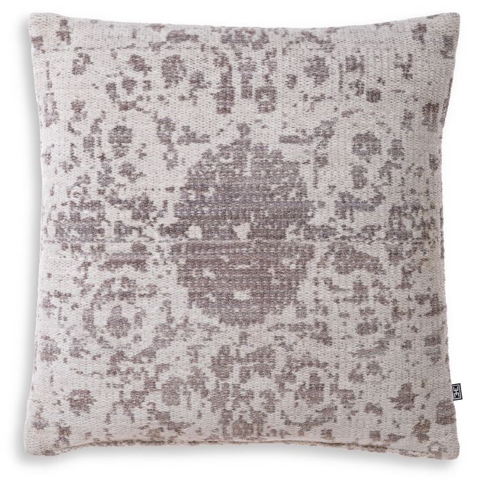 Cushion Serene-Eichholtz-EICHHOLTZ-117575-PillowsIvory/Grey Pattern-6-France and Son