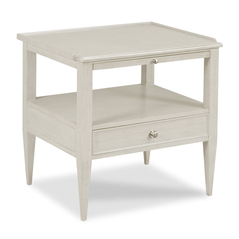 Marseille Bedside Table-Woodbridge Furniture-WOODB-1189-62-NightstandsCarrara-4-France and Son