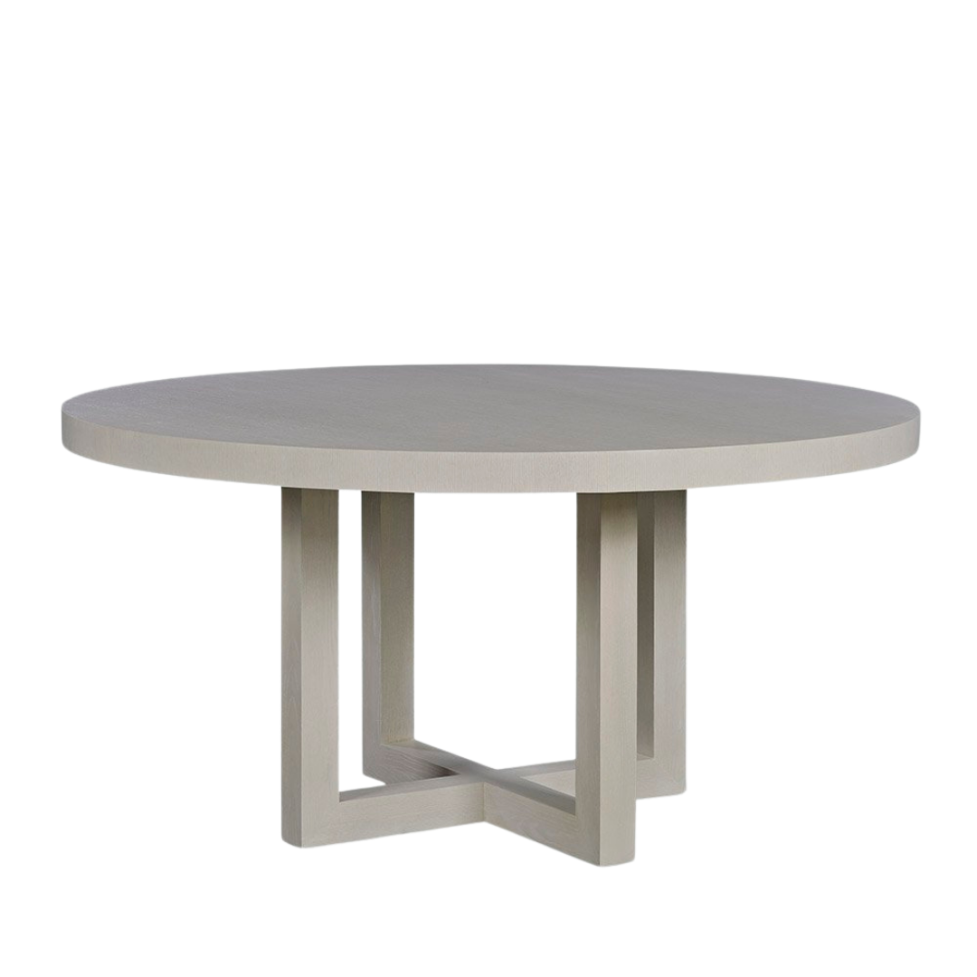Sunset Dining Table - Round-Oliver Home-OliverH-1195-48-Dining TablesShell-3-France and Son