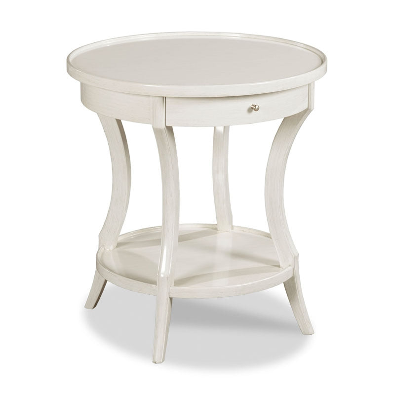 Stacey Side Table-Woodbridge Furniture-WOODB-1217-62-Side TablesCarrara-3-France and Son