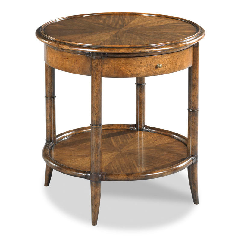 Linwood Side Table - Round-Woodbridge Furniture-WOODB-1218-20-Side Tables-1-France and Son