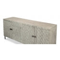 Cubist Four Door Sideboard-SARREID-SARREID-53823-Sideboards & Credenzas-6-France and Son