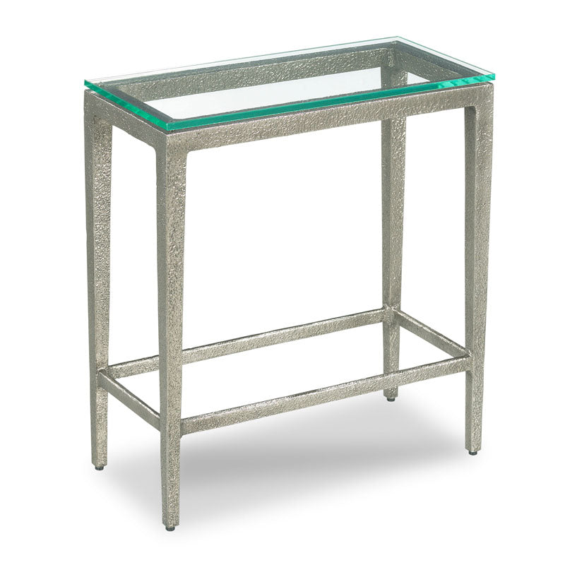 Piers Drink Table-Woodbridge Furniture-WOODB-1299-M2-Side TablesTextured Silver-1-France and Son