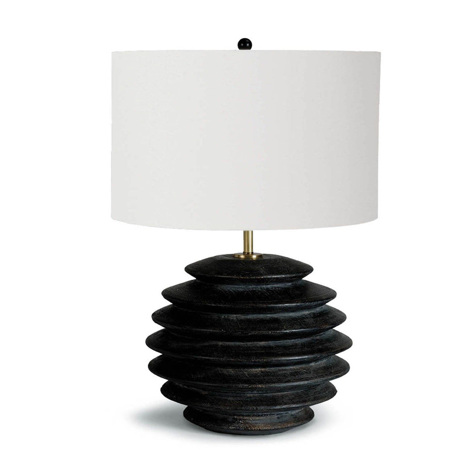 Accordion Table Lamp Round-Regina Andrew Design-RAD-13-1209EB-Table Lamps-1-France and Son