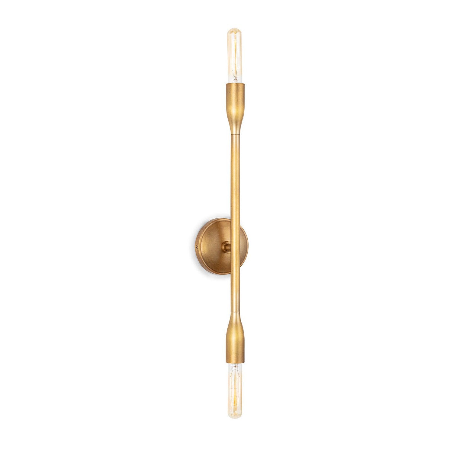 Cobra Sconce-Regina Andrew Design-RAD-15-1224NB-Outdoor Wall SconcesNatural Brass-1-France and Son