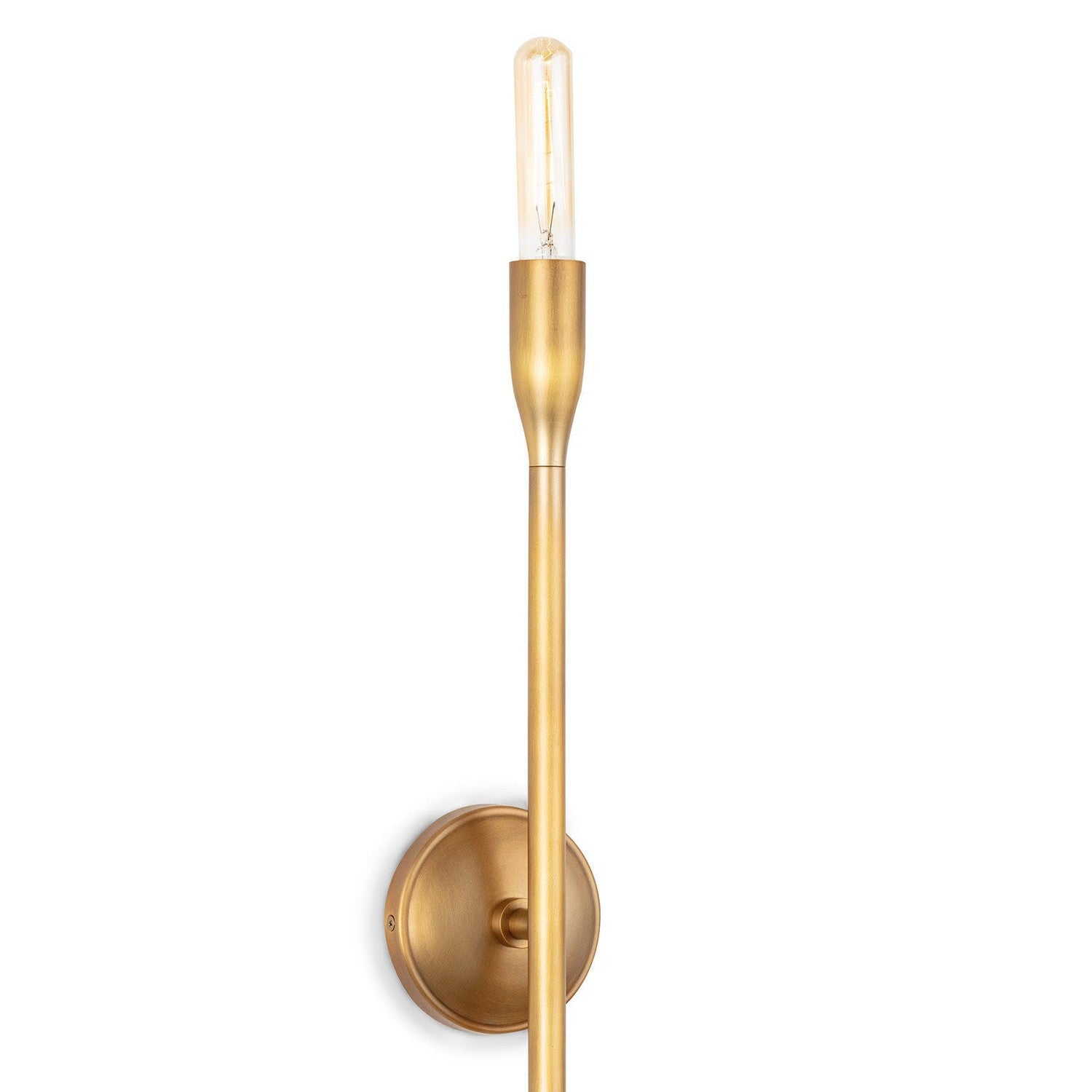 Cobra Sconce-Regina Andrew Design-RAD-15-1224NB-Outdoor Wall SconcesNatural Brass-2-France and Son