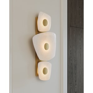 HOLMDEL Wall Sconce-Hudson Valley-HVL-7803-AGB-Wall Lighting-2-France and Son