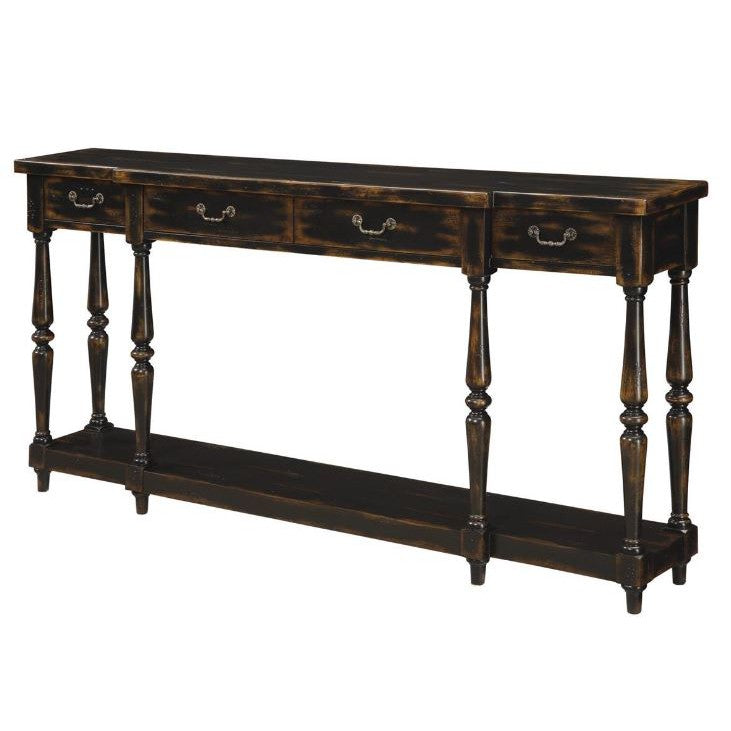 Alfonse Four Drawer Console Table-Coast2Coast Home-C2CA-32094-Console Tables-1-France and Son