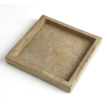 Marble Tray-Antiqued White-Global Views-GVSA-7.91325-Trays-1-France and Son