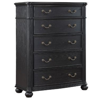 Celina 5-Drawer Bedroom Chest Black-Coaster Fine Furniture-CL-224765-Dressers-1-France and Son