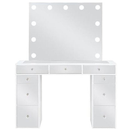 Regina 3-Piece Makeup Vanity Table Set-Coaster Fine Furniture-CL-930245-Mirrors-1-France and Son