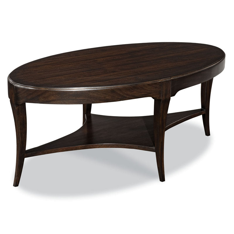 Addison Oval Cocktail Table-Woodbridge Furniture-WOODB-2076-14-Coffee Tables-1-France and Son