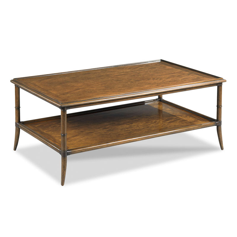 Linwood Cocktail Table-Woodbridge Furniture-WOODB-2135-20-Coffee TablesRectangular-2-France and Son