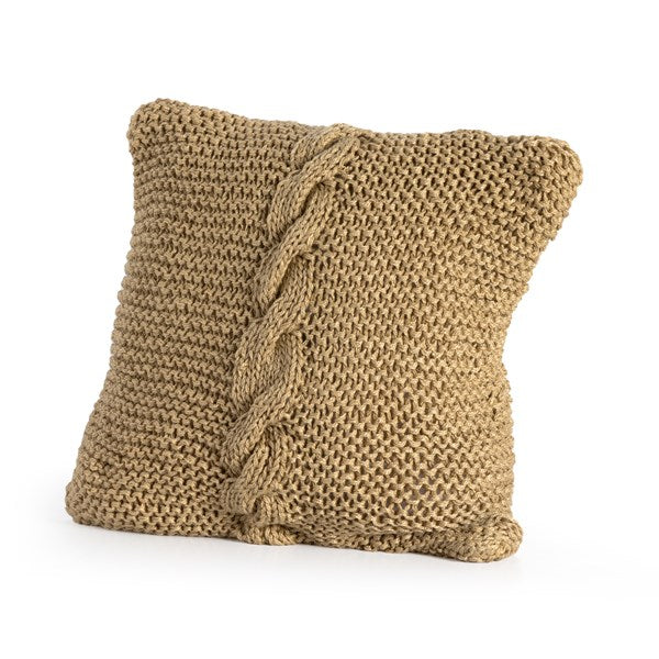 Rilo Braid Outdoor Pillow-Four Hands-FH-229327-003-Pillows-1-France and Son
