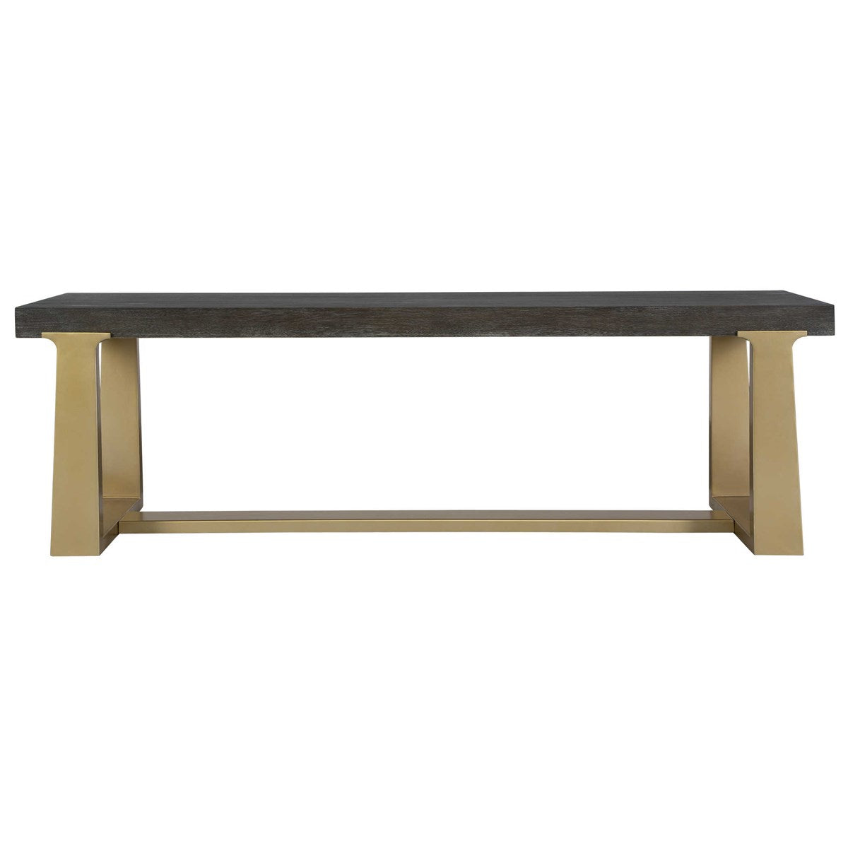Uttermost Voyage Brass And Wood Bench-Uttermost-UTTM-22989-Benches-2-France and Son