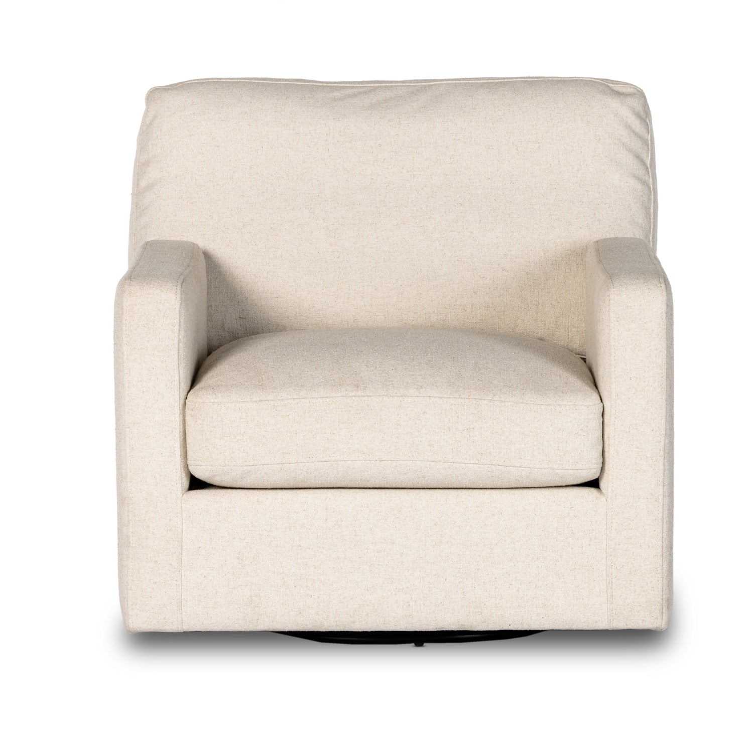 Andrus Swivel Chair-Antwerp Natural-Four Hands-FH-231722-001-Lounge Chairs-4-France and Son