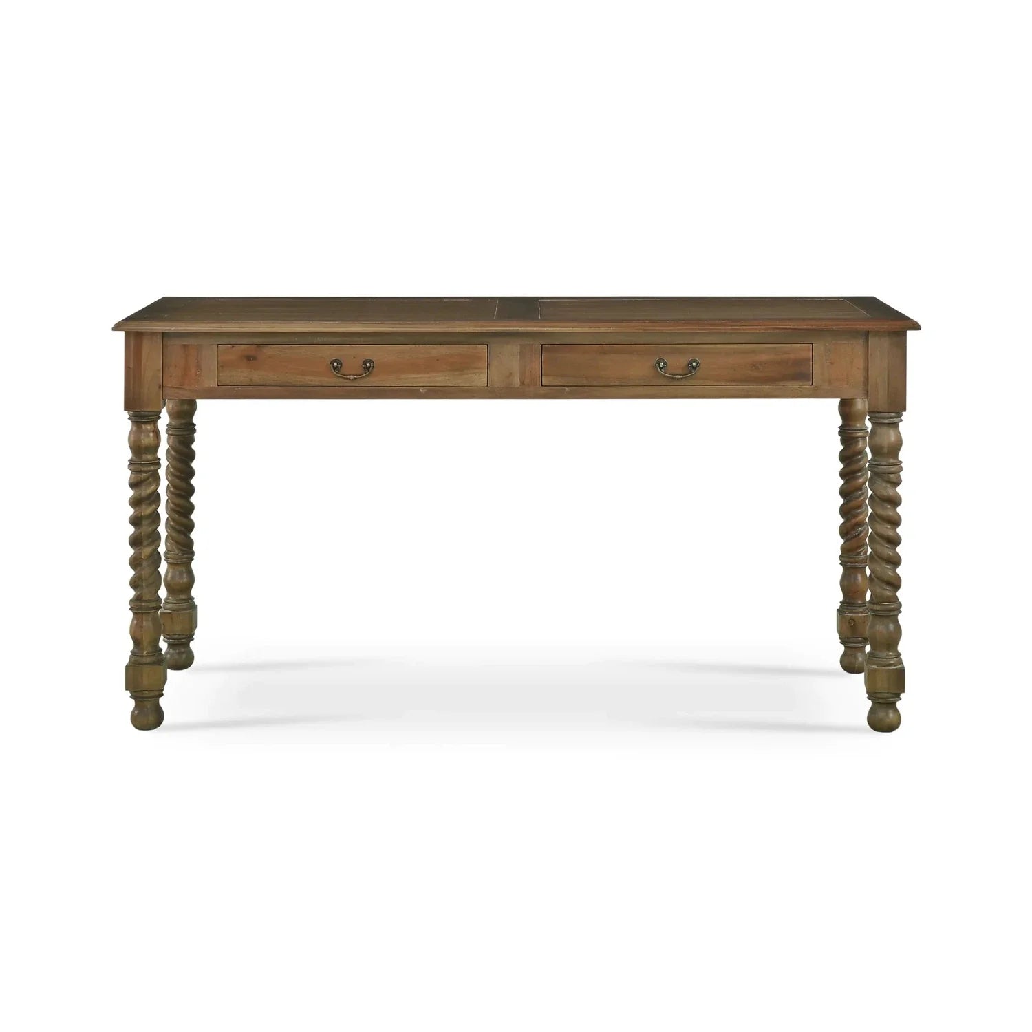 Console Desk-Bramble-BRAM-23583STW-Console TablesStraw Wash-2-France and Son