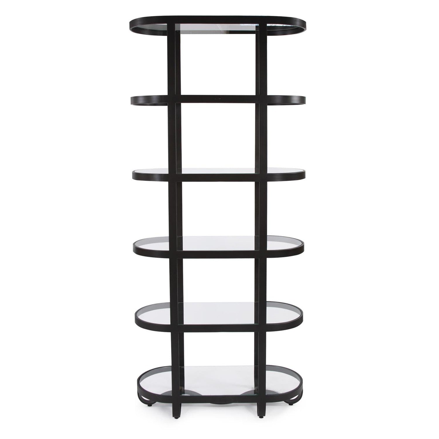 Brooklyn Iron Etagere-The Howard Elliott Collection-HOWARD-27020-Bookcases & Cabinets-6-France and Son