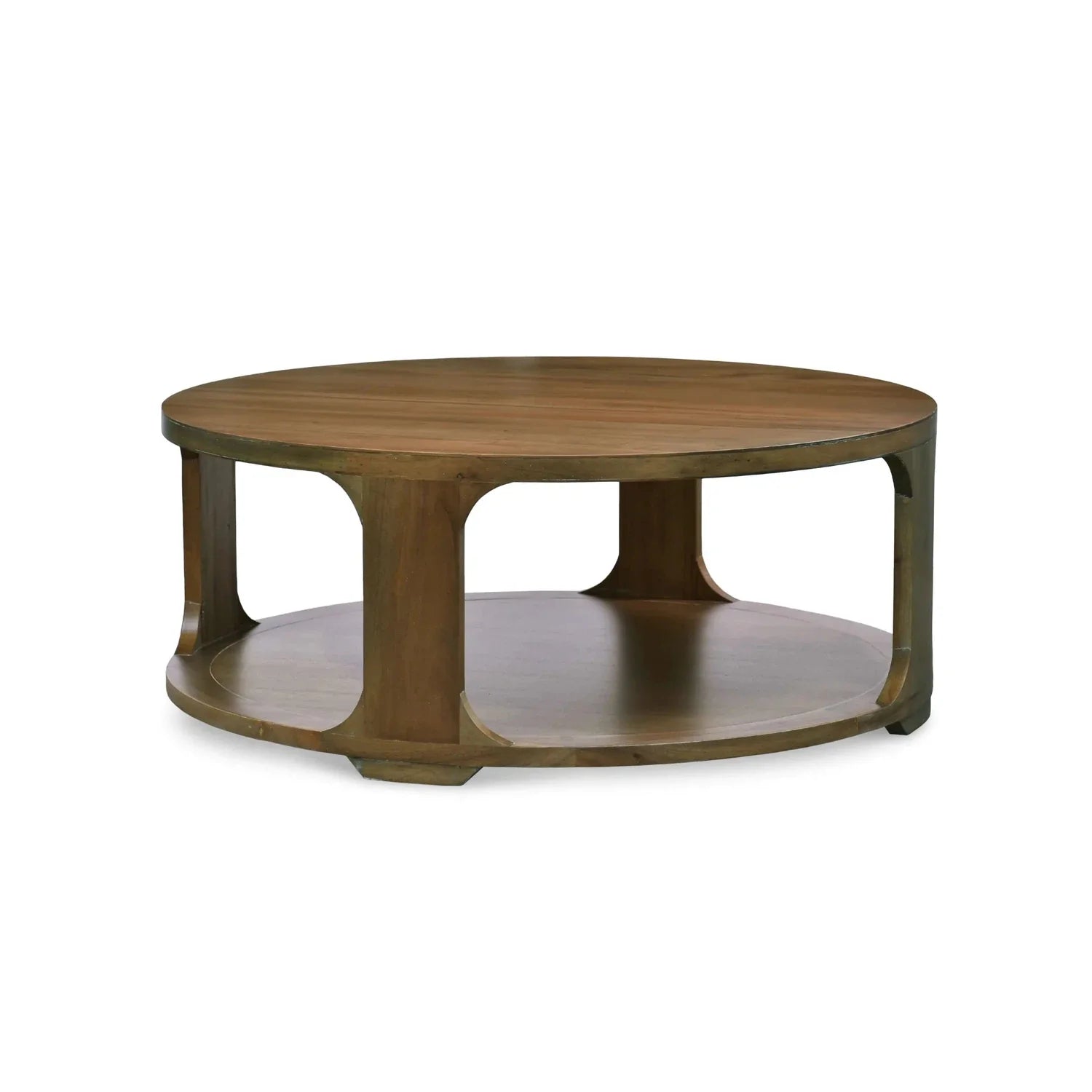 Corte Round Coffee Table-Bramble-BRAM-27936STW-Coffee Tables-1-France and Son