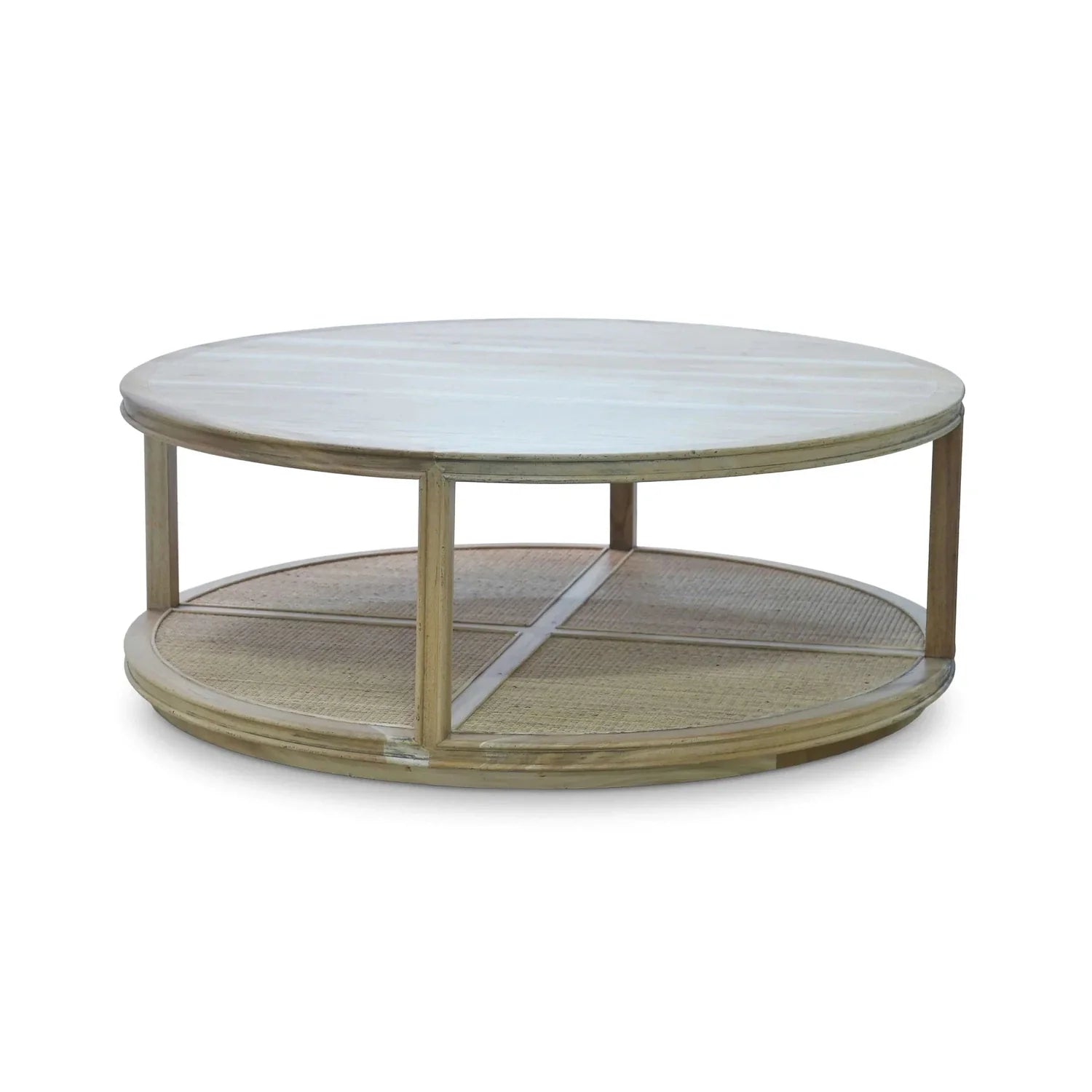 Cohan Round Coffee Table-Bramble-BRAM-27968FRW-RNAT-Coffee Tables-1-France and Son