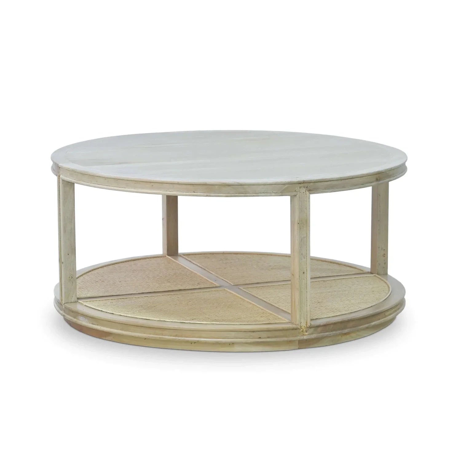 Cohan Round Coffee Table-Bramble-BRAM-28142FRW-RNAT-Coffee TablesSmall-4-France and Son