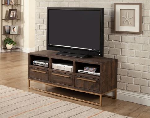 Monterey TV Console-Alpine Furniture-ALPINE-MON-04-Media Storage / TV Stands-2-France and Son
