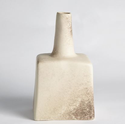 Tall Stack Bottle-Reactive Ivory-Global Views-GVSA-1.10727-Decorative ObjectsLarge-2-France and Son