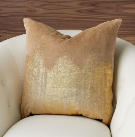 Thunder Pillow-Global Views-GVSA-7.91628-Pillows20x20-Gold Leaf-2-France and Son