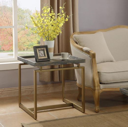 Biscayne End Table-Coast2Coast Home-C2CA-13639-Side Tables-2-France and Son
