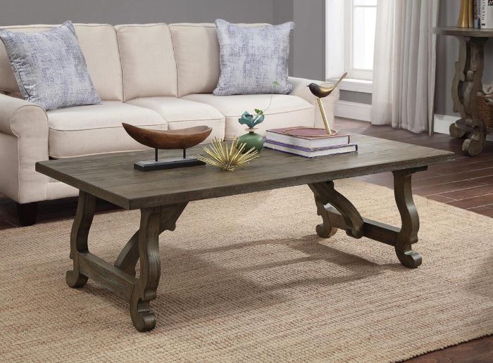 Bryce Orchard Park Rectangle Cocktail Table-Coast2Coast Home-C2CA-30426-Coffee Tables-2-France and Son