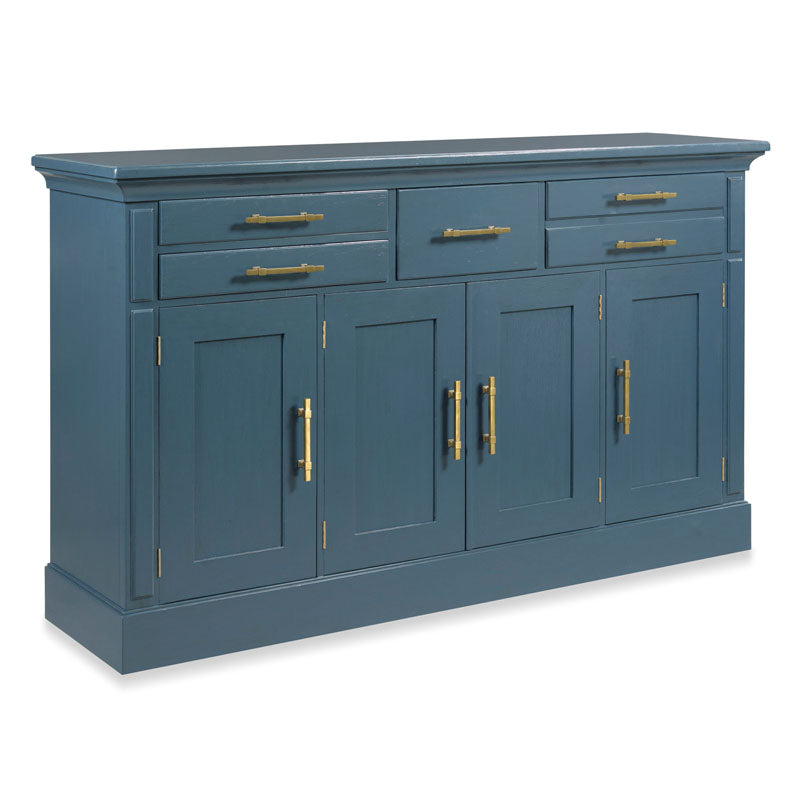 Bozeman Buffet-Woodbridge Furniture-WOODB-3120-35-Sideboards & CredenzasWoodbridge Navy Finish-5-France and Son