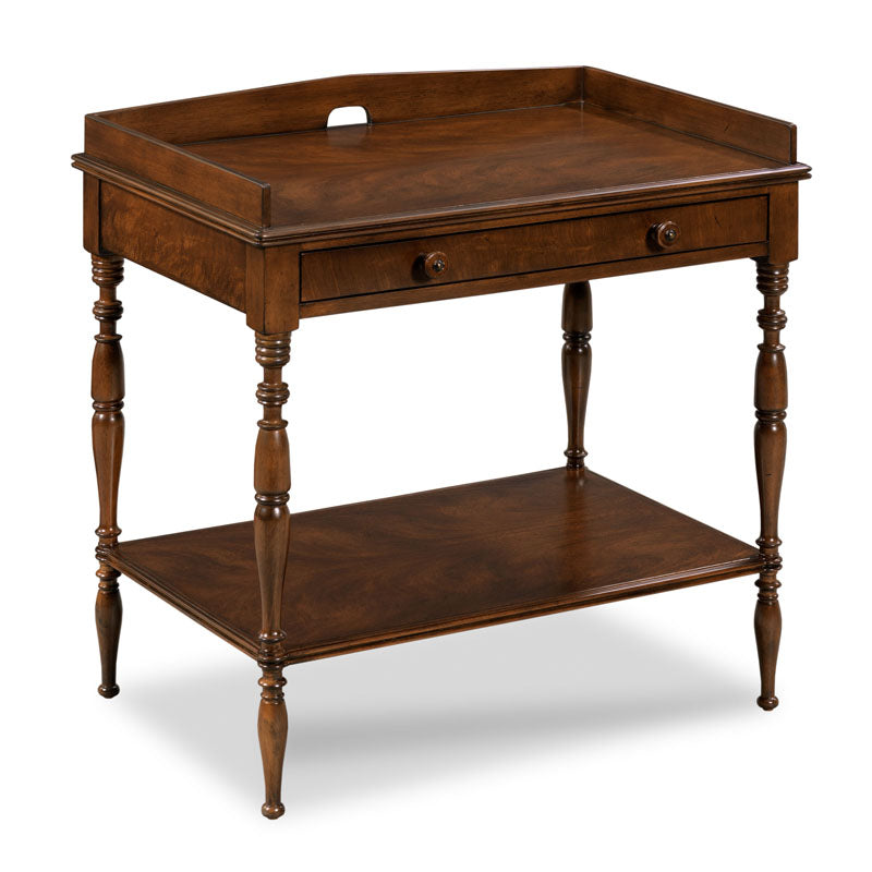 Windward Cupping Console-Woodbridge Furniture-WOODB-3137-16-Console Tables-1-France and Son