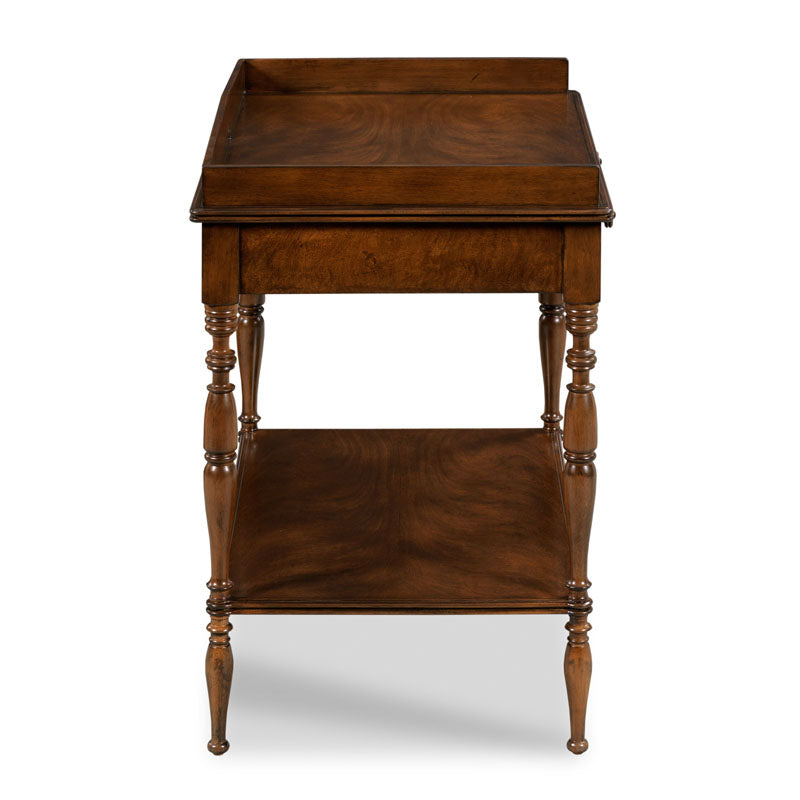 Windward Cupping Console-Woodbridge Furniture-WOODB-3137-16-Console Tables-4-France and Son