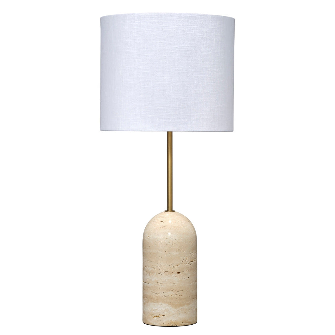 Holt Table Lamp in Travertine-Jamie Young-JAMIEYO-9HOLTTLNATRA-Table Lamps-1-France and Son