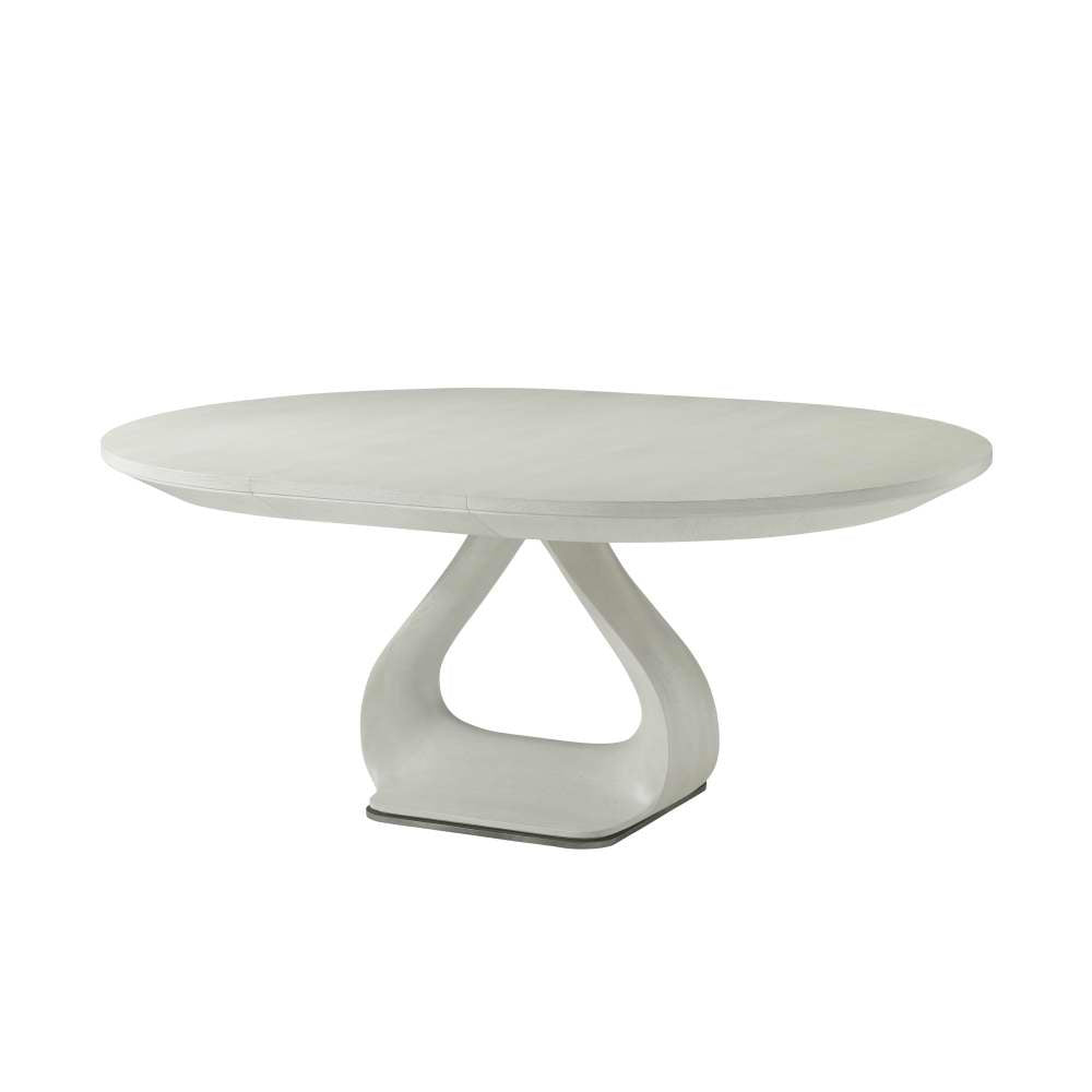 Essence Round Dining Table-Theodore Alexander-THEO-TA54121.C336-Dining TablesOpal-1-France and Son