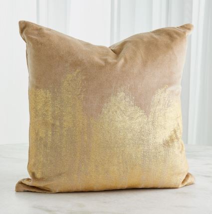 Thunder Pillow-Global Views-GVSA-7.91628-Pillows20x20-Gold Leaf-3-France and Son