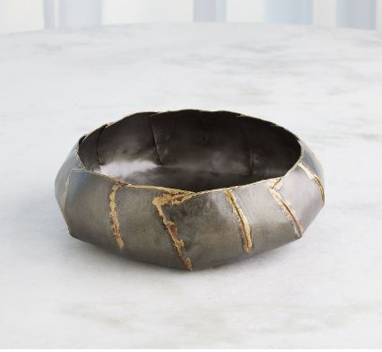 Armor Bowl-Antique Gunmetal-Global Views-GVSA-7.91681-DecorSmall-3-France and Son