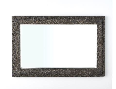 Dentwood Mirror-Weathered Black-Global Views-GVSA-7.91459-Mirrors-3-France and Son
