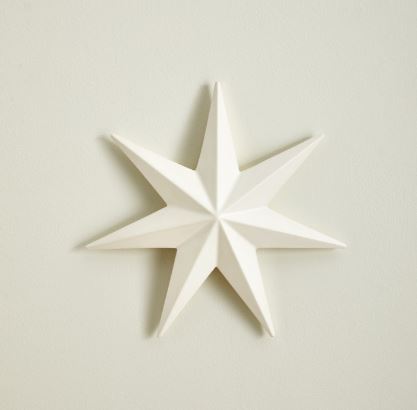 Stellar Wall Star-Matte White-Global Views-GVSA-3.31858-Wall DecorMedium-3-France and Son