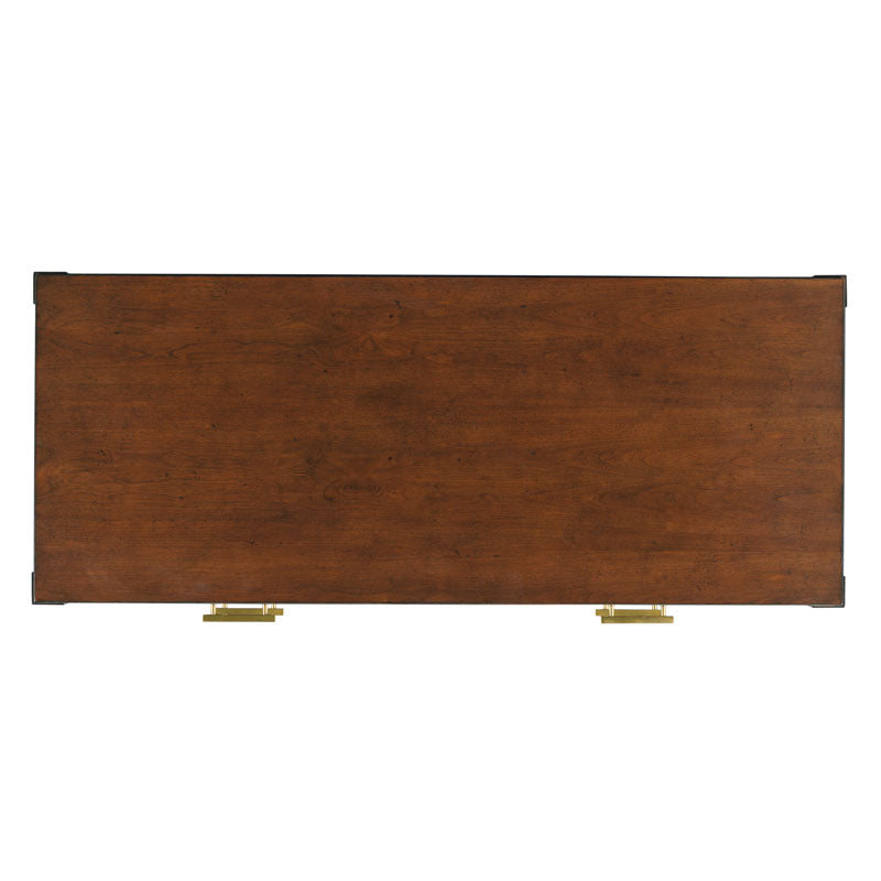 Provence Hall Chest-Woodbridge Furniture-WOODB-4039-10-DressersBordeaux Finish-2-France and Son