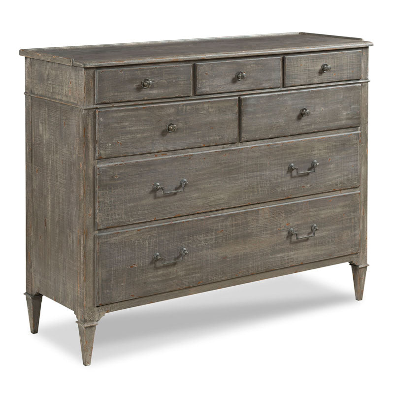 Marseille Dressing Chest-Woodbridge Furniture-WOODB-4042-GRAY-DressersGrey-5-France and Son