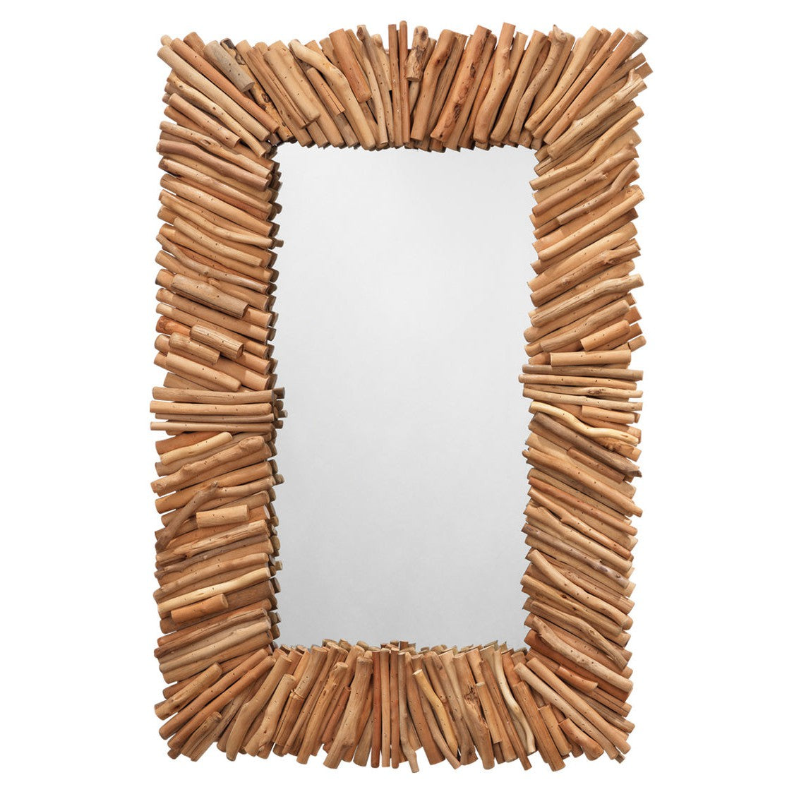 Driftwood Rectangle Mirror-Jamie Young-JAMIEYO-M132-Mirrors-1-France and Son