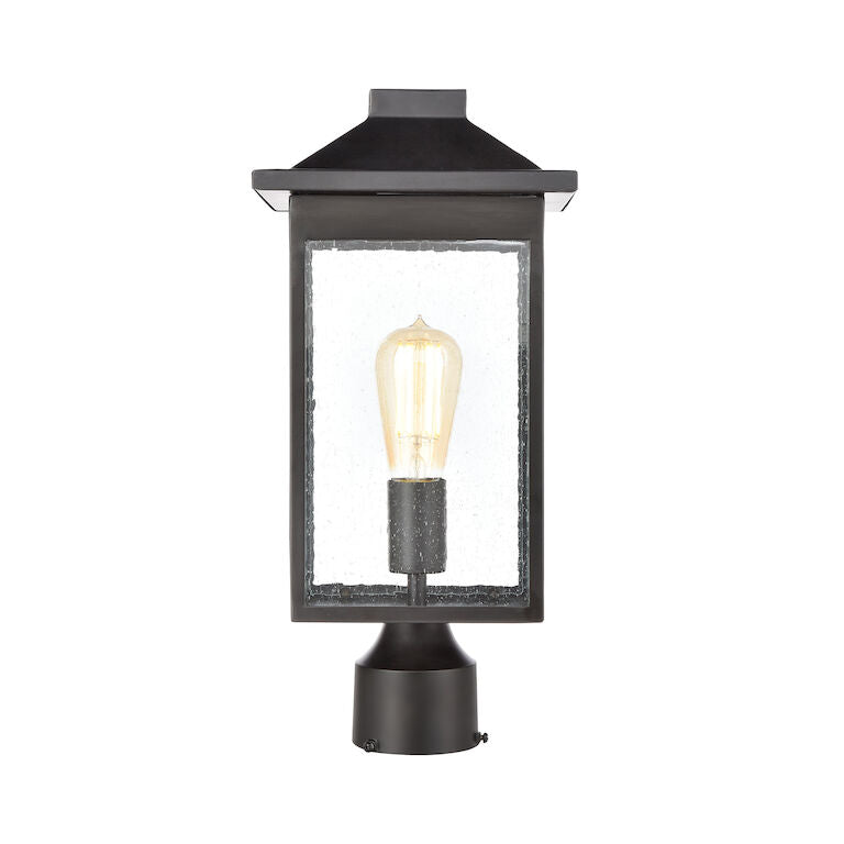 Lamplighter 16'' High 1-Light Outdoor Post Light-Elk Home-ELK-46704/1-Outdoor Post Lanterns-2-France and Son