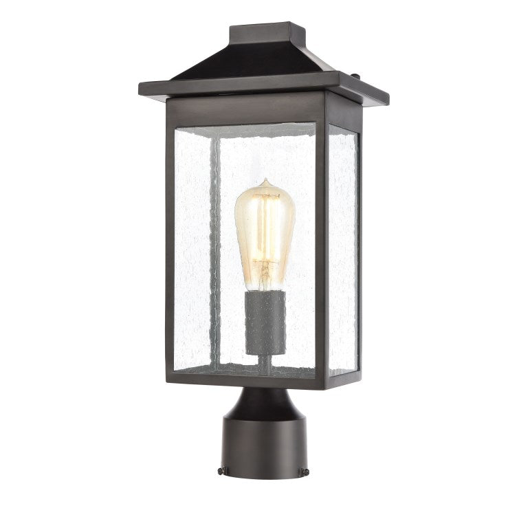 Lamplighter 16'' High 1-Light Outdoor Post Light-Elk Home-ELK-46704/1-Outdoor Post Lanterns-1-France and Son