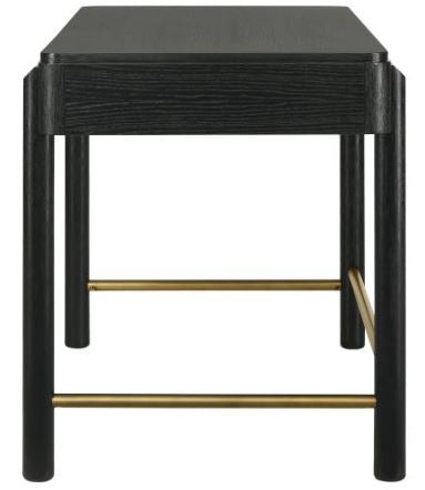 Arini 2-Drawer Vanity Desk Makeup Table-Coaster Fine Furniture-CL-224337-DesksBlack-5-France and Son